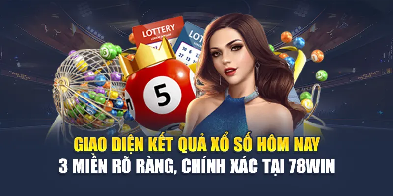 Kết Quả Xổ Số Hôm Nay Trên 78WIN Luôn Cập Nhật Liên Tục 5 Giao diện kết quả xổ số hôm nay 3 miền rõ ràng, chính xác tại 78WIN